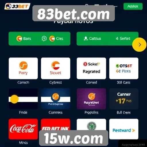 Métodos de pagamento disponíveis na 83bet